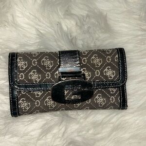 Guess Black and Brown Women's Wallet